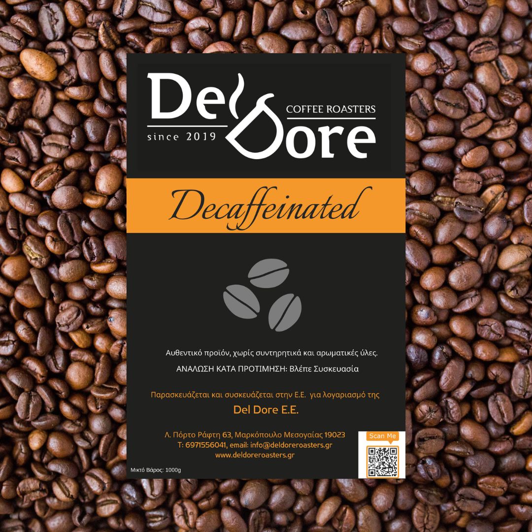 Decaf Espresso by DelDore Roasters