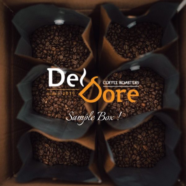 Coffee sample box / Δείγματα καφέ DelDore Roasters